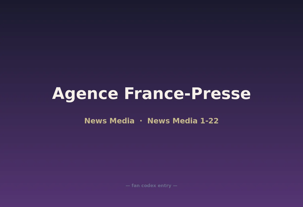Agence France-Presse
