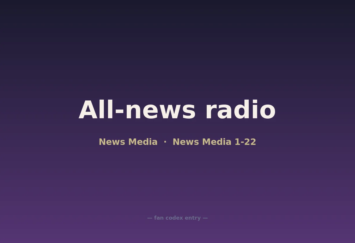 All-news radio