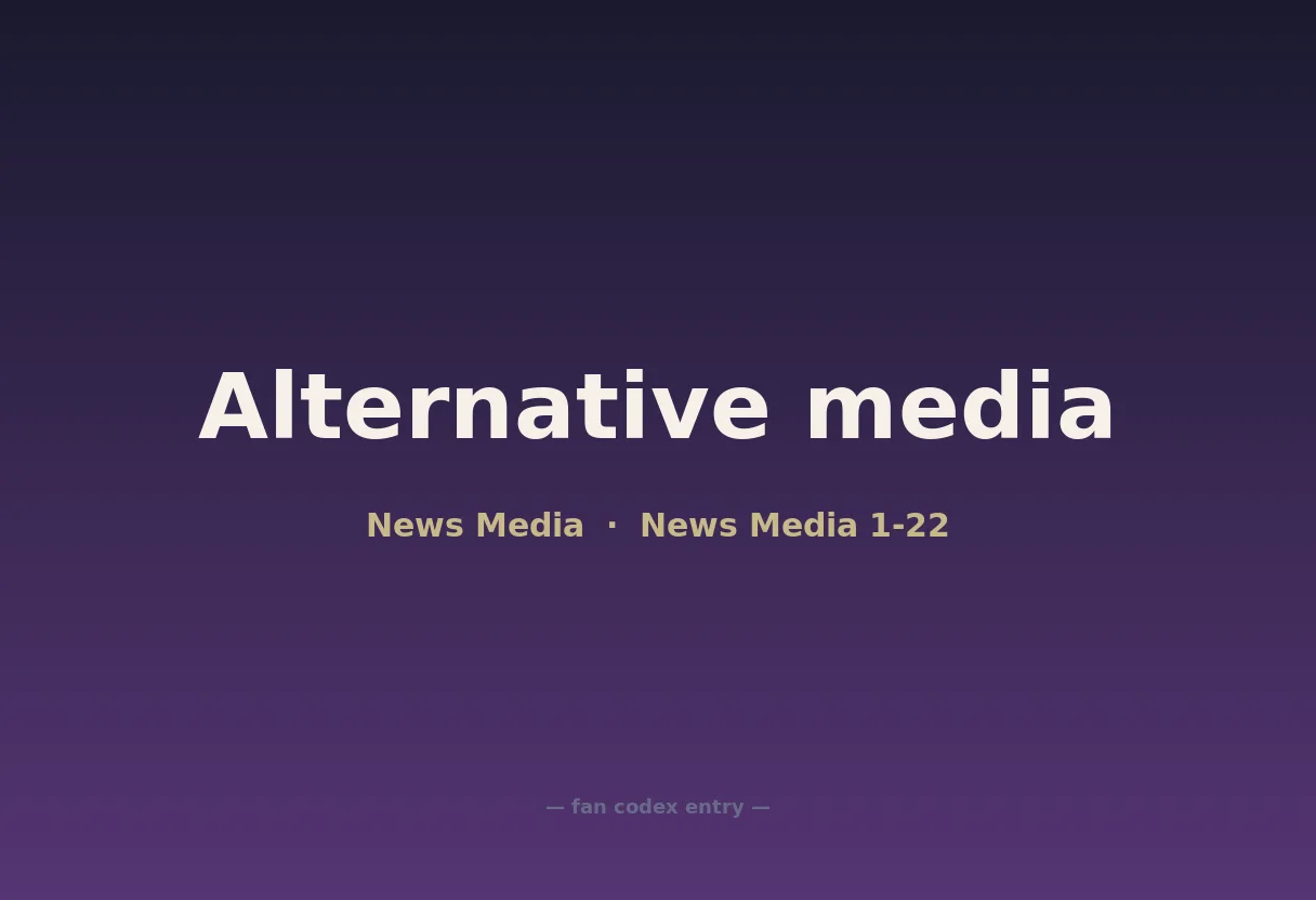 Alternative media