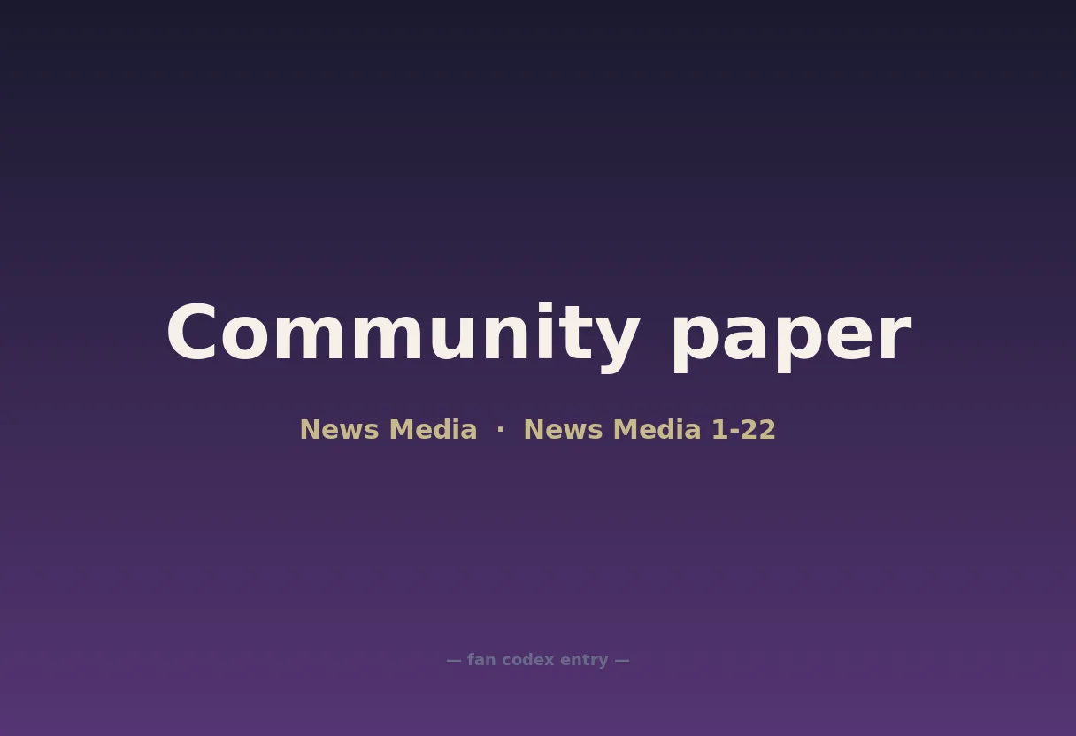 Community paper